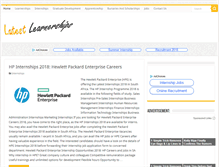 Tablet Screenshot of latestlearnerships.com